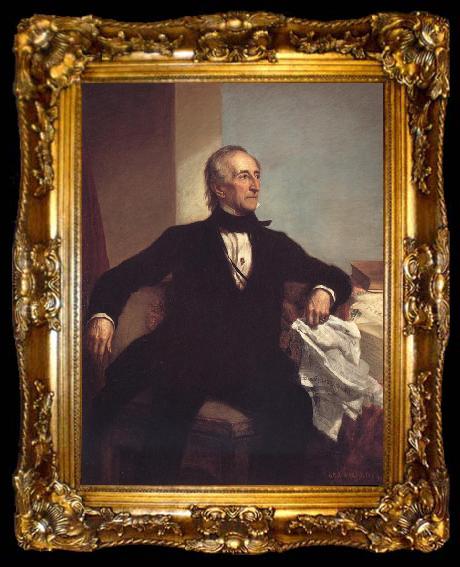 framed  George P.A.Healy John Tyler, ta009-2